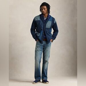 Polo Ralph Lauren Heritage Rider Bootcut Jean Blue Jeans Men’s Size 33/32 Denim